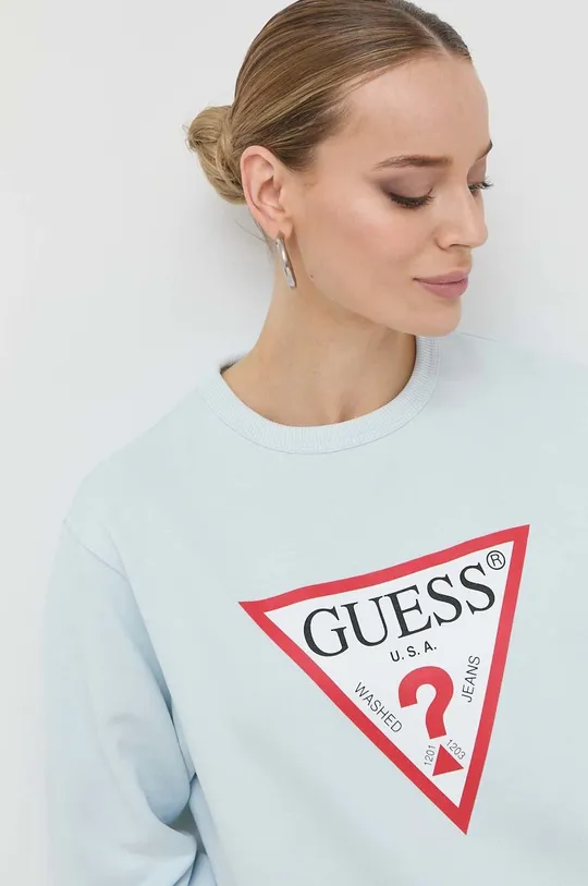 μπλε Μπλούζα Guess