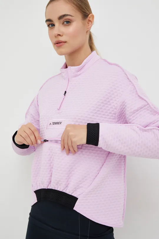ροζ Αθλητική μπλούζα adidas TERREX Utilitas Γυναικεία