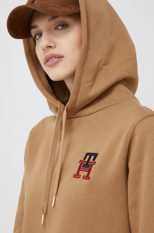 smeđa Dukserica Tommy Hilfiger