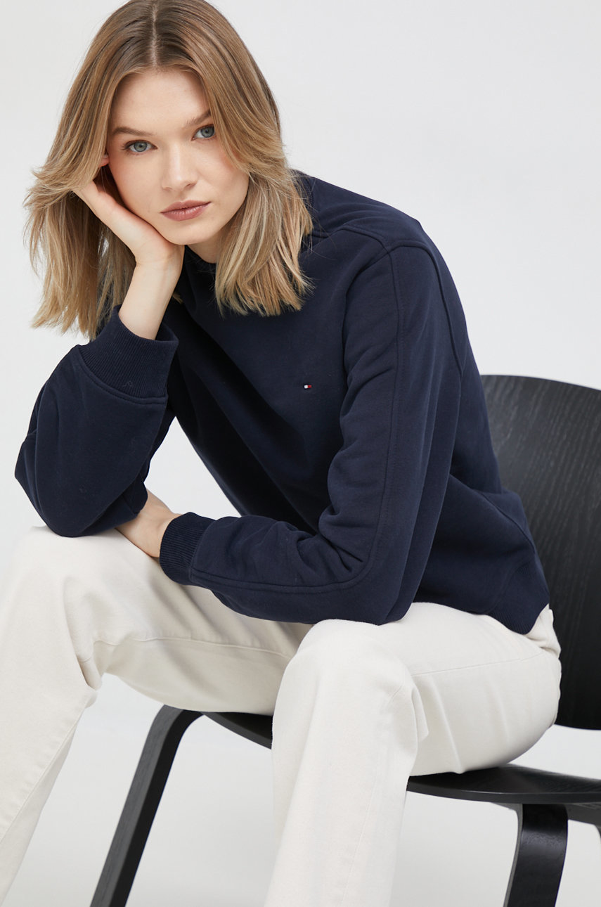 námořnická modř Mikina Tommy Hilfiger Dámský