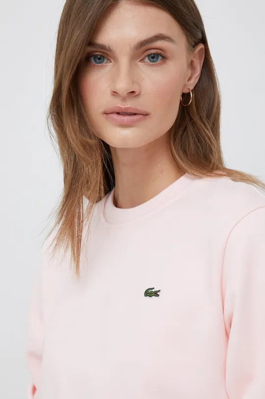 różowy Lacoste bluza