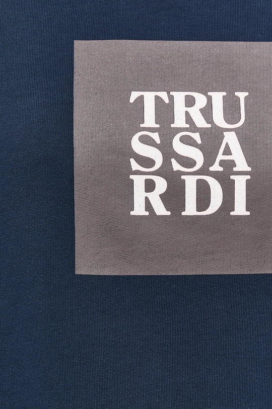 σκούρο μπλε Βαμβακερή μπλούζα Trussardi