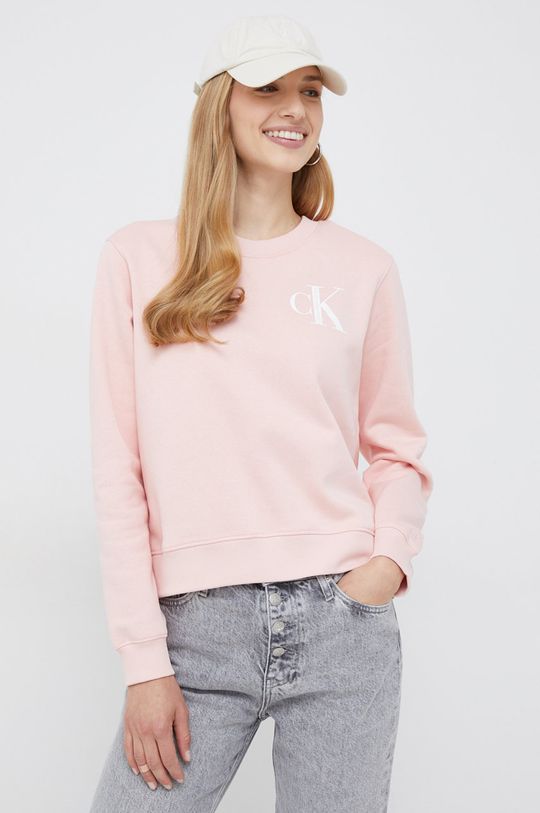 Calvin Klein Jeans bluza roz