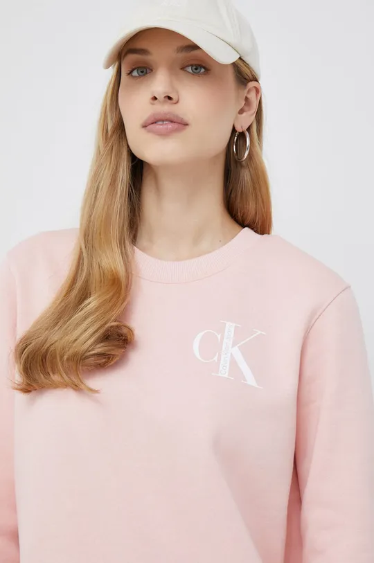 ροζ Μπλούζα Calvin Klein Jeans
