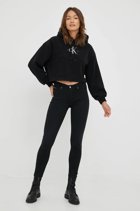 Bluza Calvin Klein Jeans črna