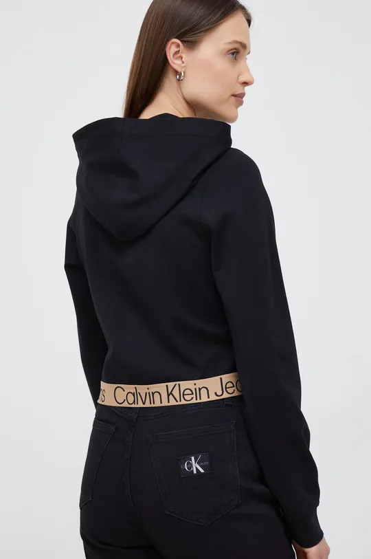 Mikina Calvin Klein Jeans  66% Viskóza, 30% Polyamid, 4% Elastan