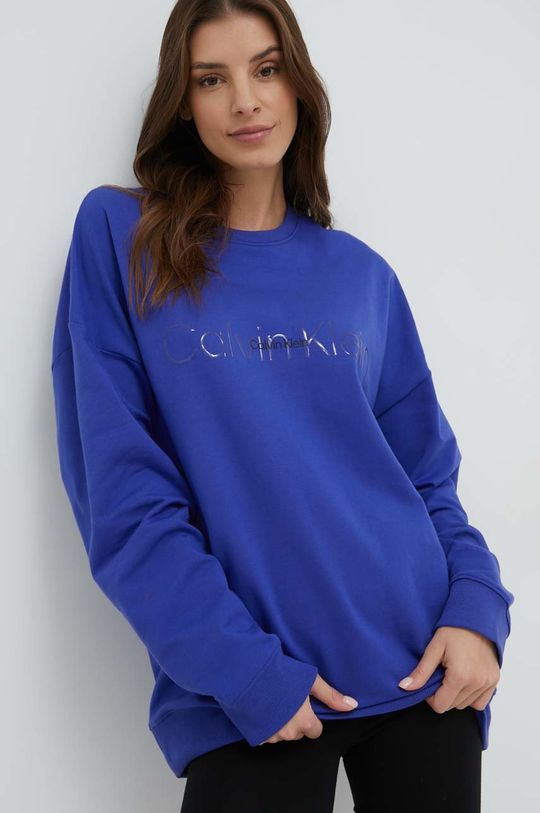 niebieski Calvin Klein Underwear longsleeve piżamowy Damski