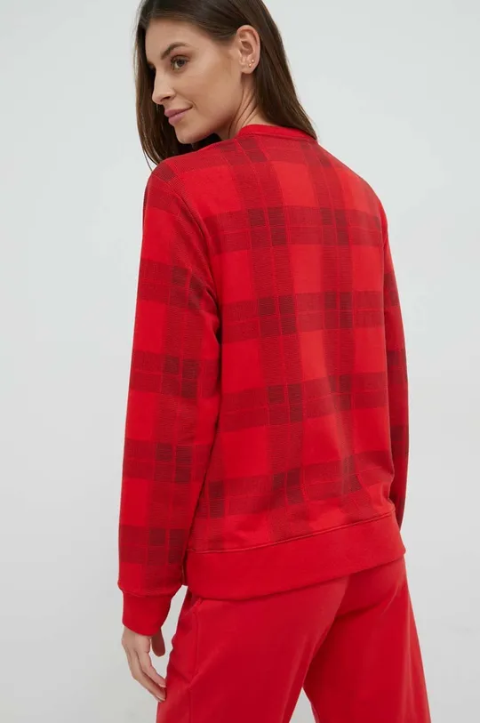 Tričko s dlhým rukávom Calvin Klein Underwear červená