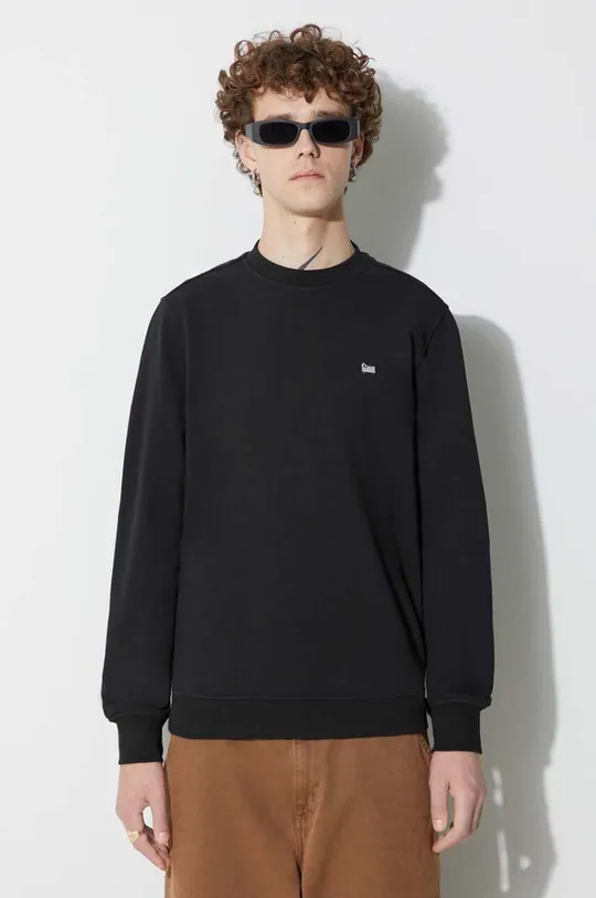 black Woolrich sweatshirt LIGHT CLASSIC Men’s