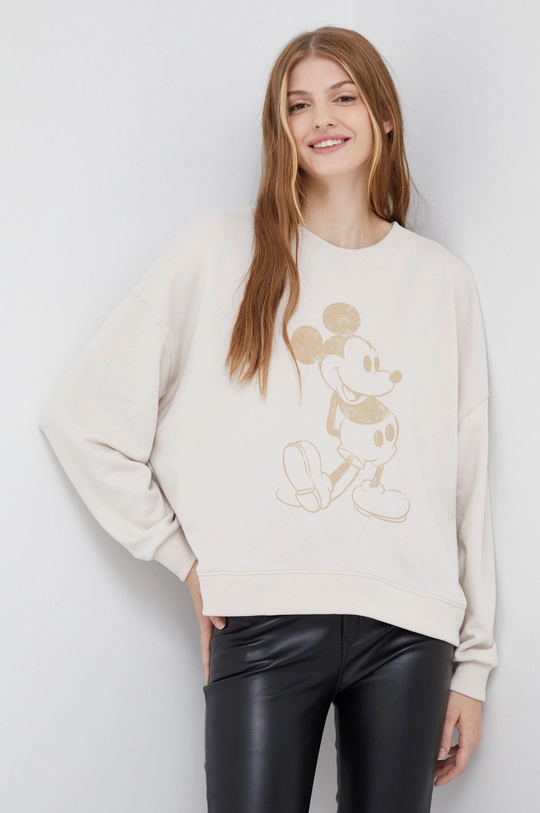 beżowy GAP bluza x Disney Damski