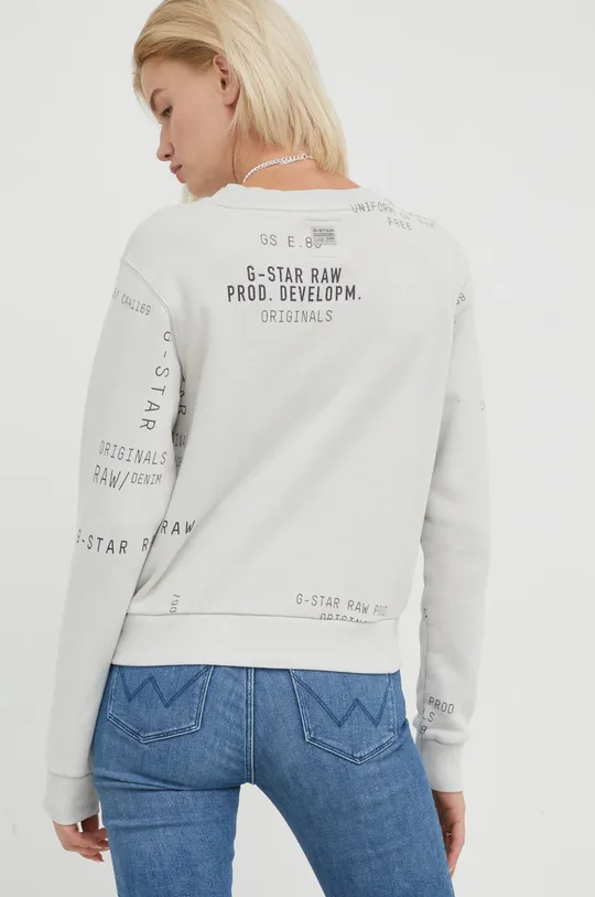 Βαμβακερή μπλούζα G-Star Raw  Κύριο υλικό: 100% Βαμβάκι Πλέξη Λαστιχο: 95% Βαμβάκι, 5% Σπαντέξ