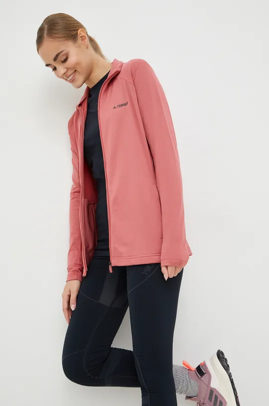 roza Športni pulover adidas TERREX Multi Ženski