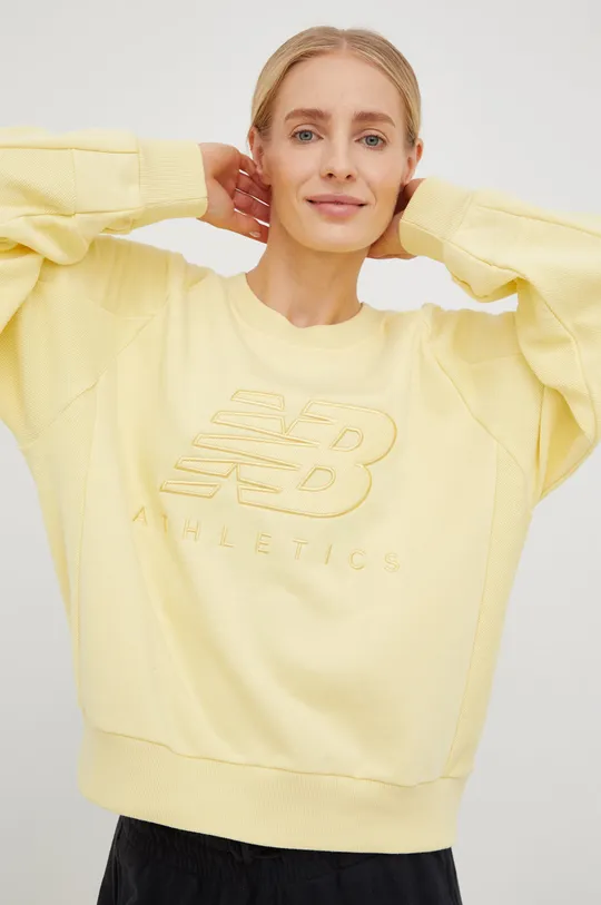 κίτρινο Μπλούζα New Balance Γυναικεία
