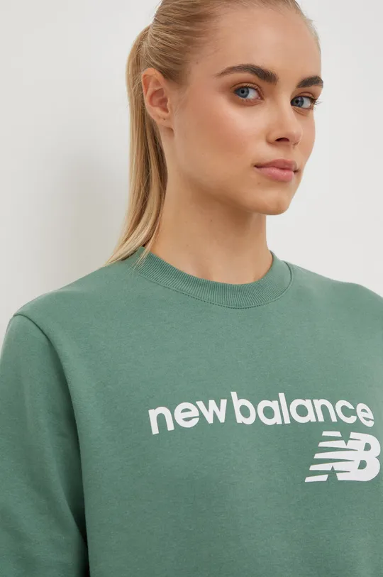 zelená Mikina New Balance
