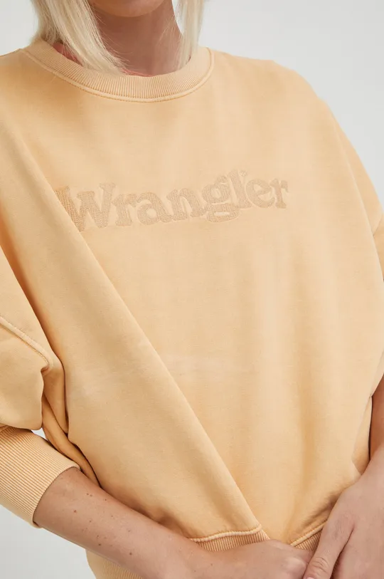 Βαμβακερή μπλούζα Wrangler Γυναικεία