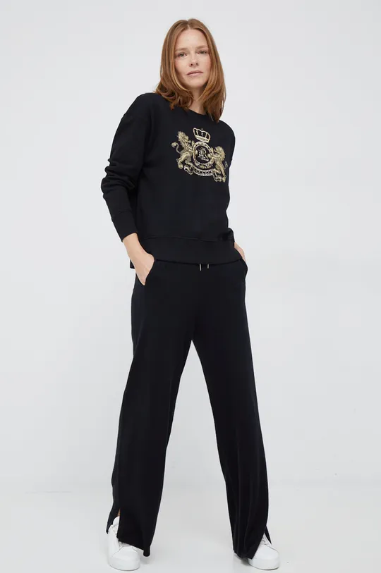 Lauren Ralph Lauren bluza czarny