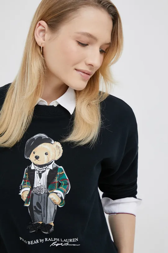 fekete Polo Ralph Lauren felső