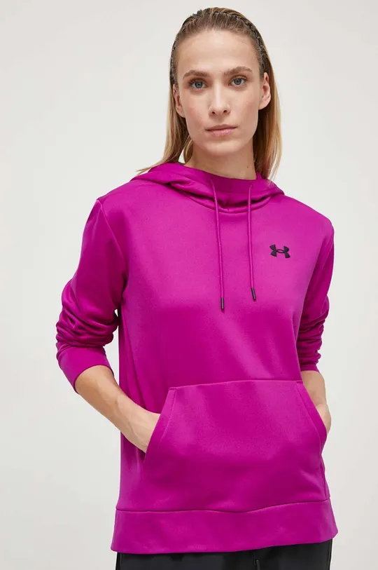 ροζ Αθλητική μπλούζα Under Armour Armour Fleece Γυναικεία