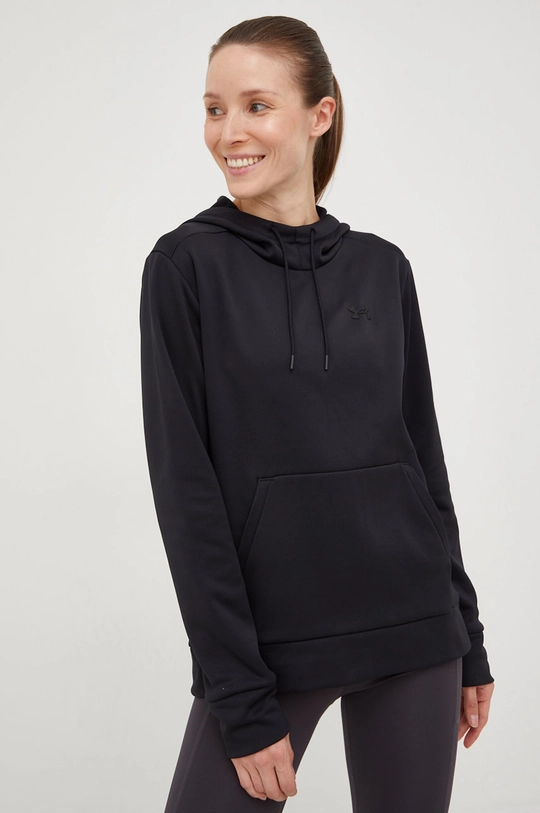 Αθλητική μπλούζα Under Armour Armour Fleece φλις μαύρο 1373055