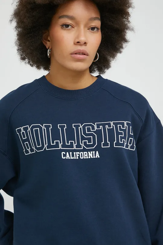 granatowy Hollister Co. bluza