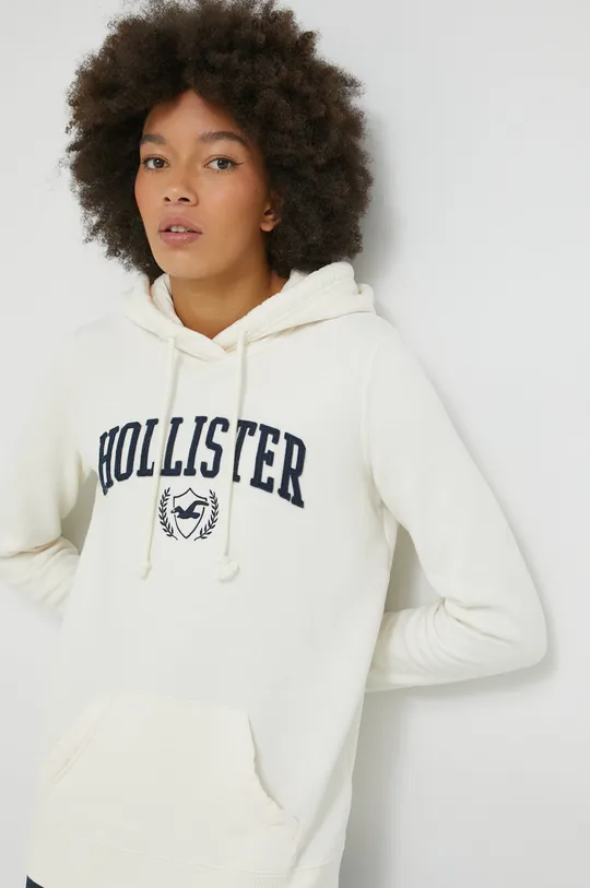 Μπλούζα Hollister Co. μπεζ