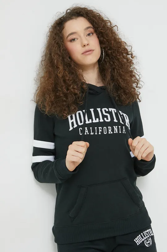 μαύρο Μπλούζα Hollister Co. Γυναικεία