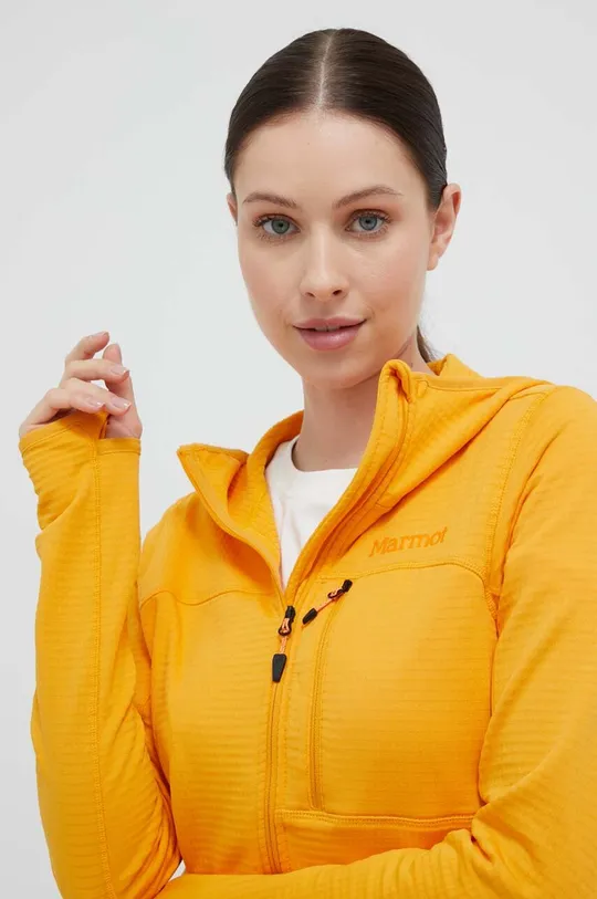sárga Marmot sportos pulóver