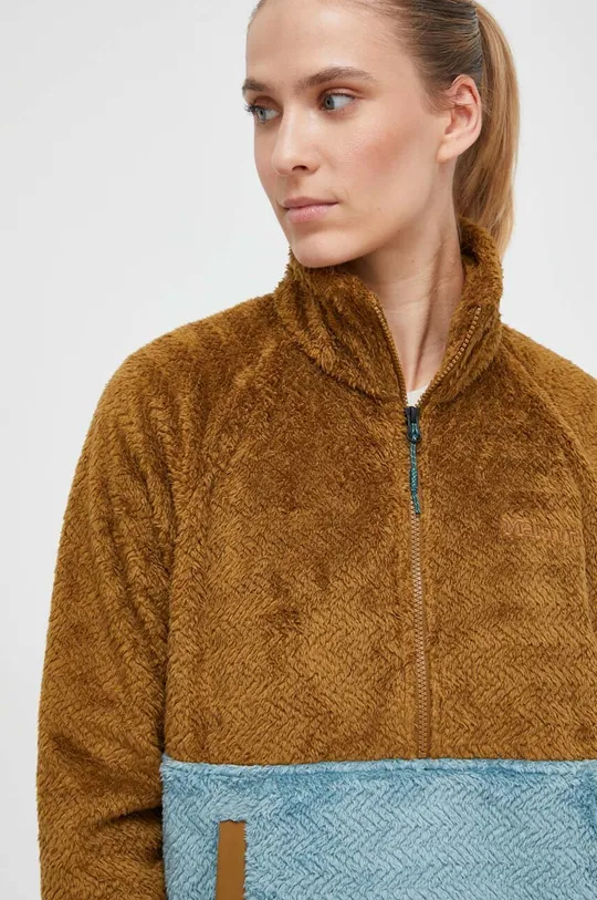 rjava Športni pulover Marmot Homestead Fleece