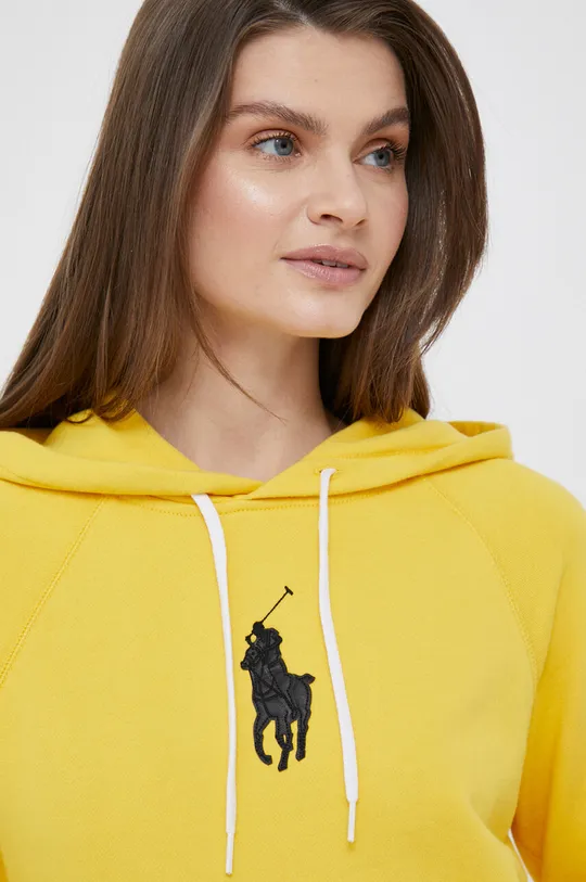 κίτρινο Βαμβακερή μπλούζα Polo Ralph Lauren
