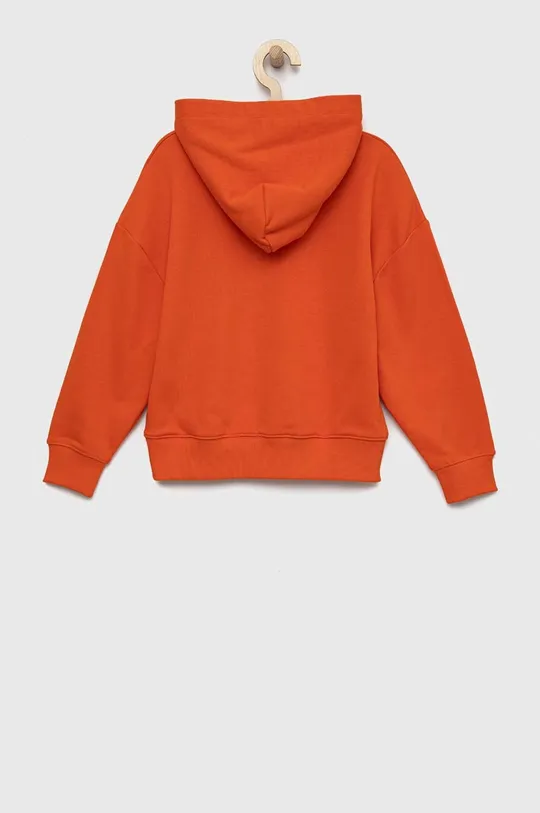 Παιδική μπλούζα Calvin Klein Jeans πορτοκαλί