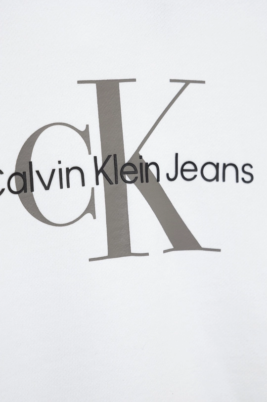 Dječja pamučna dukserica Calvin Klein Jeans  Temeljni materijal: 100% Pamuk Manžeta: 95% Pamuk, 5% Elastan