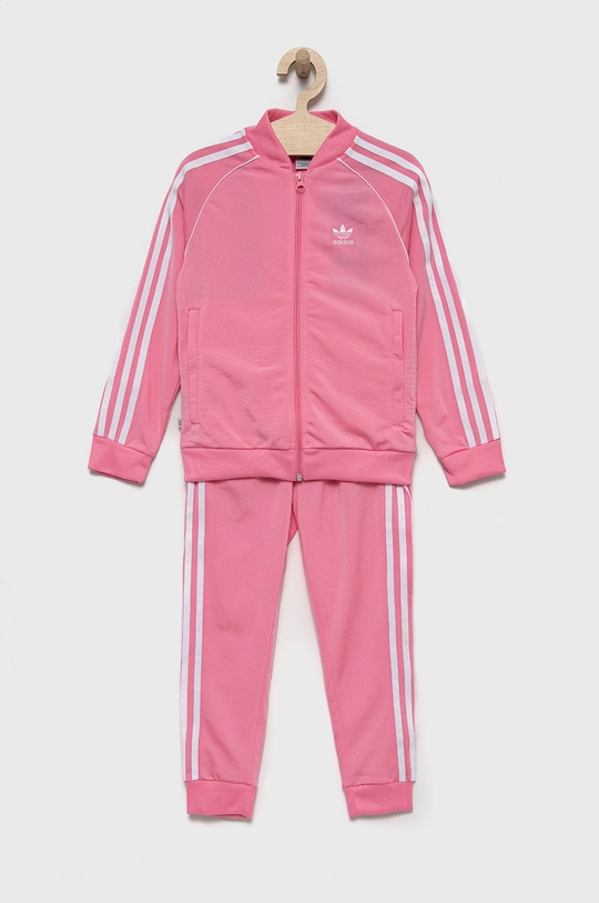 różowy adidas Originals dres dziecięcy Dziewczęcy