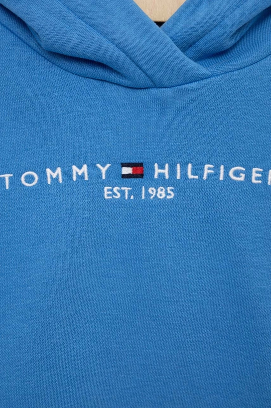 Detská mikina Tommy Hilfiger fialová