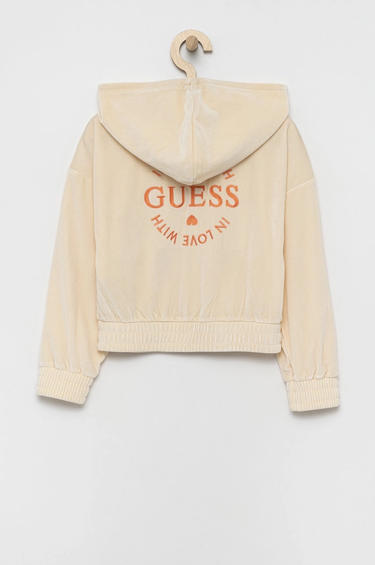 Guess bluza dziecięca beżowy