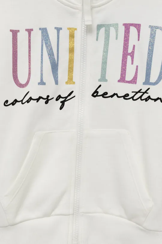 Παιδική βαμβακερή μπλούζα United Colors of Benetton  Κύριο υλικό: 100% Βαμβάκι Πλέξη Λαστιχο: 96% Βαμβάκι, 4% Σπαντέξ
