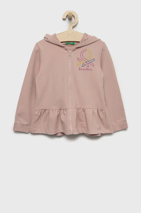 ροζ Παιδική μπλούζα United Colors of Benetton Για κορίτσια