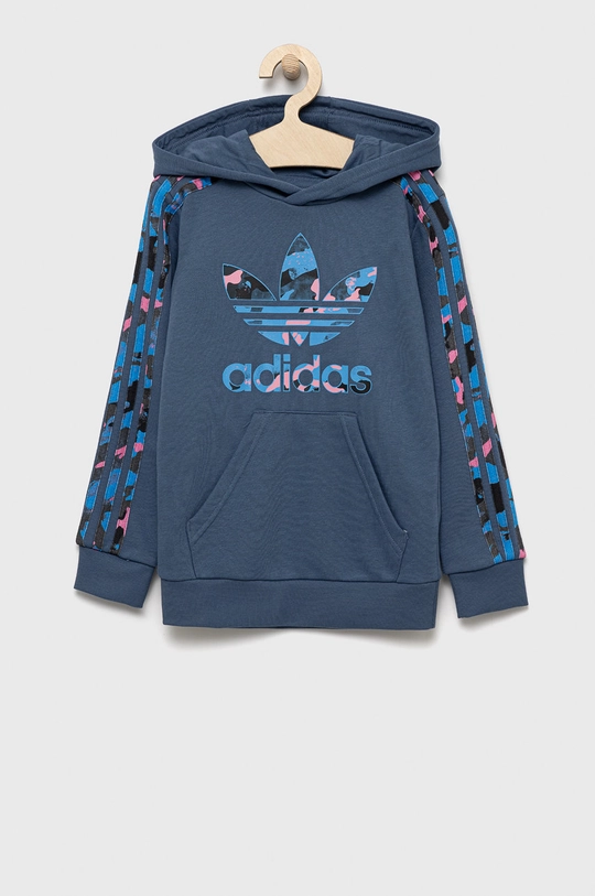 ljubičasta Dječja dukserica adidas Originals Za djevojčice