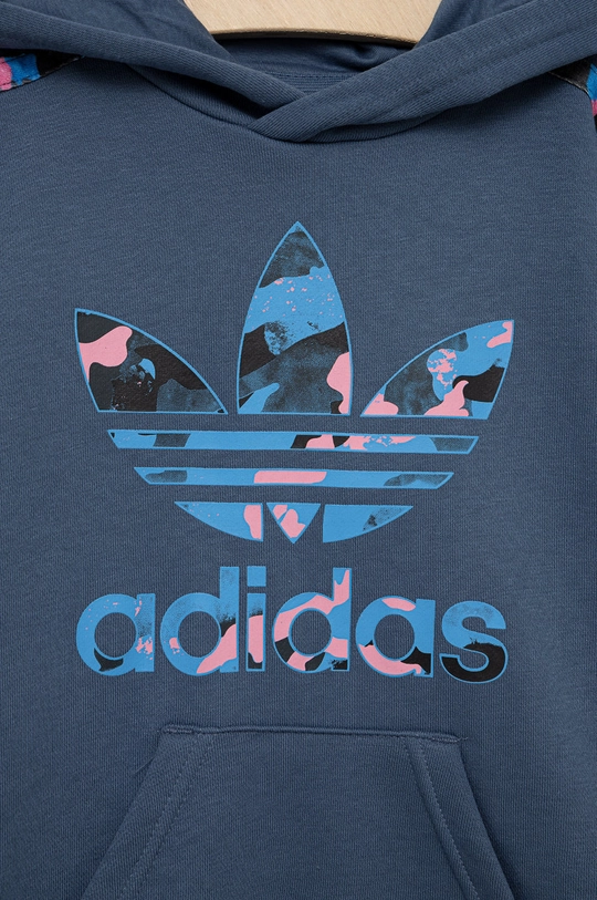 Detská mikina adidas Originals fialová