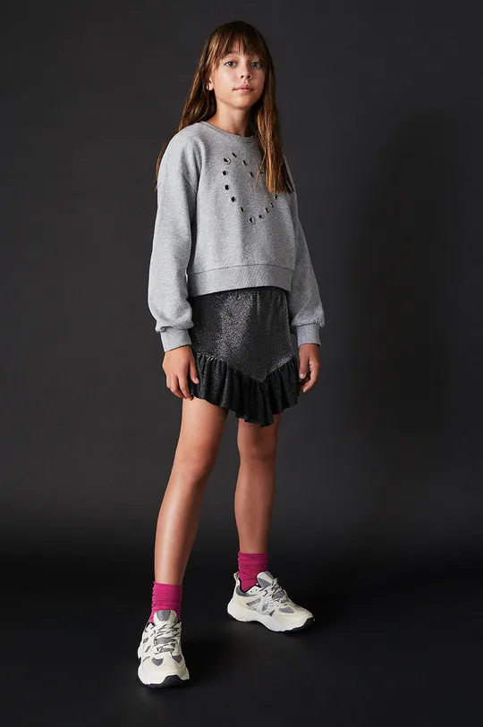 Παιδική βαμβακερή μπλούζα Sisley Για κορίτσια