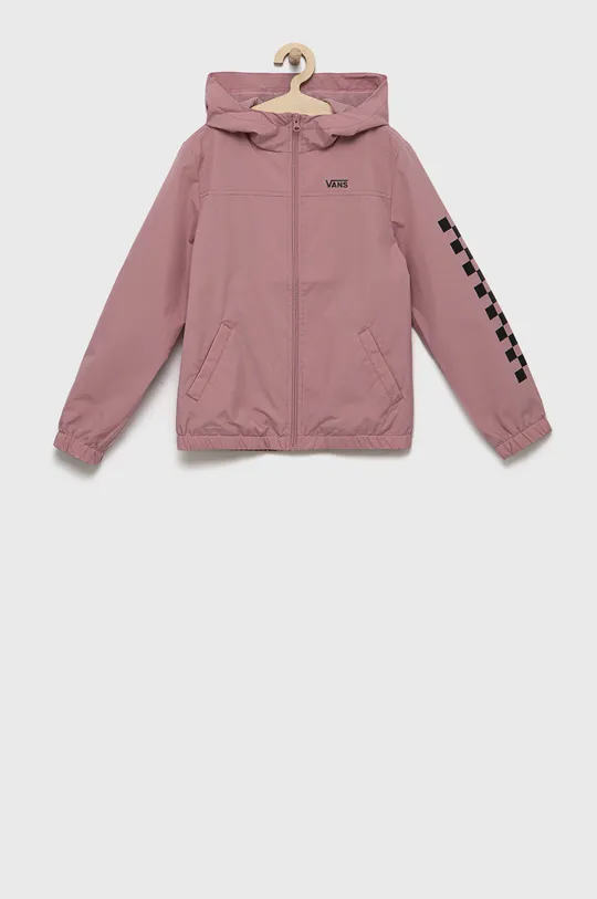 розовый Детская куртка Vans Для девочек