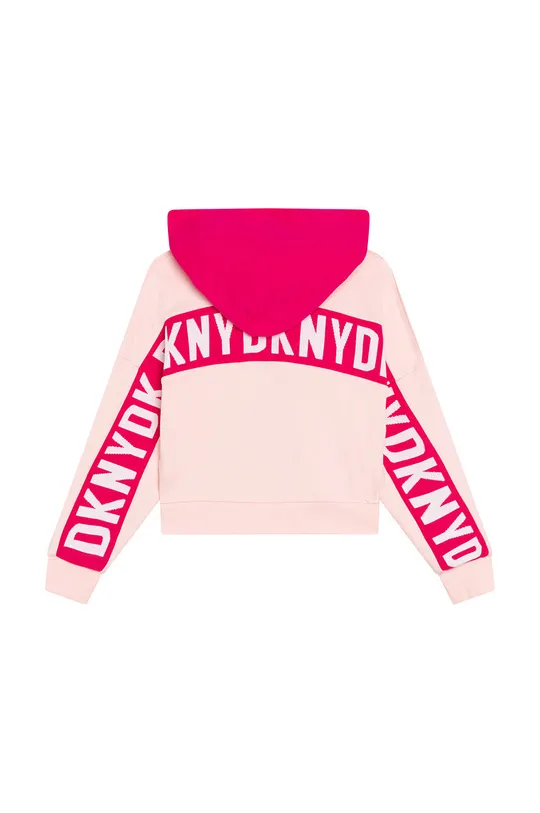 Дитяча кофта Dkny рожевий