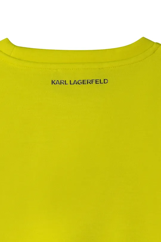 zelená Detská mikina Karl Lagerfeld