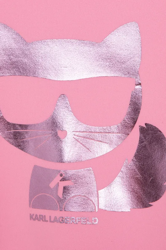 ροζ Παιδική μπλούζα Karl Lagerfeld