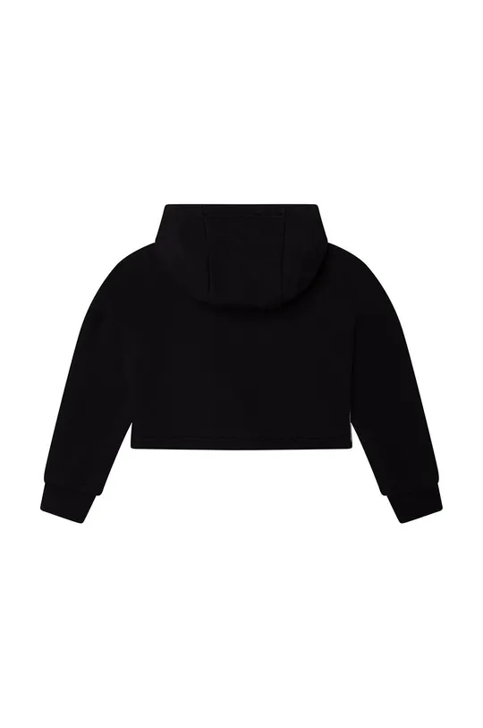 Παιδική βαμβακερή μπλούζα Michael Kors μαύρο