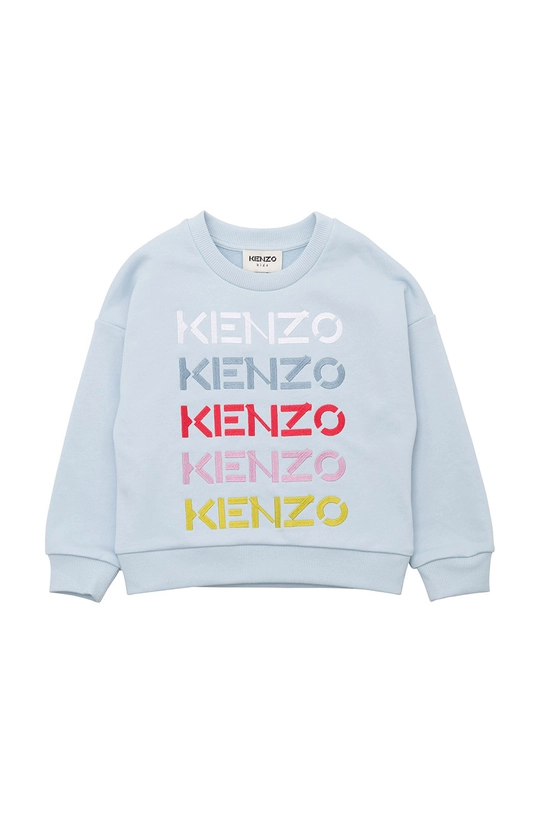 μπλε Παιδική βαμβακερή μπλούζα Kenzo Kids Για κορίτσια