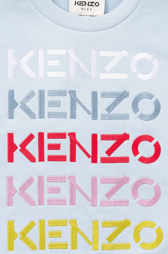 Kenzo Kids bluza bawełniana dziecięca Materiał zasadniczy: 100 % Bawełna, Ściągacz: 96 % Bawełna, 4 % Elastan