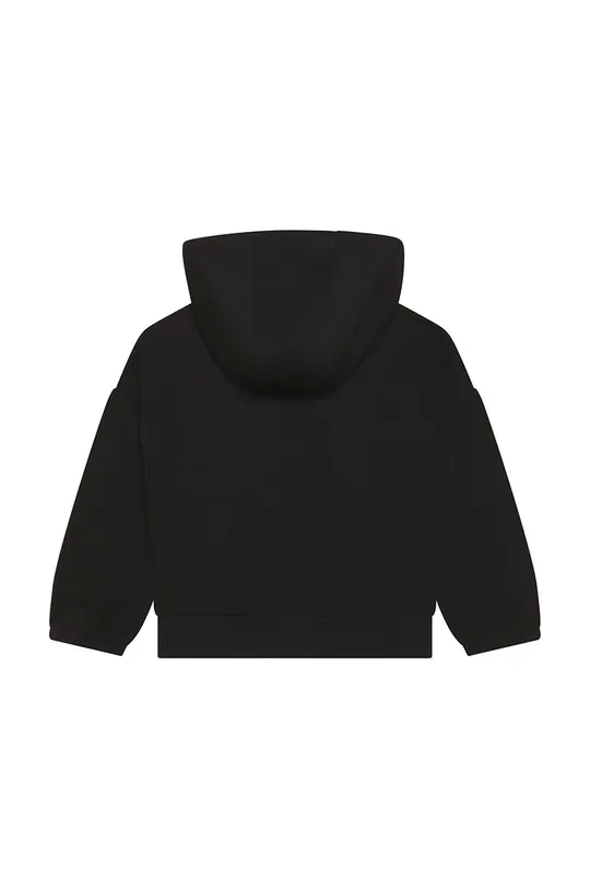 Παιδική βαμβακερή μπλούζα BOSS μαύρο