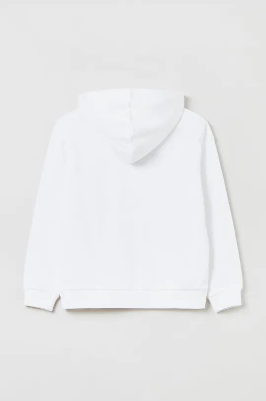 Παιδική βαμβακερή μπλούζα OVS λευκό