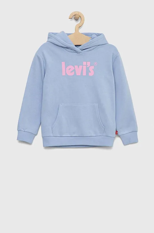 niebieski Levi's bluza dziecięca Dziewczęcy