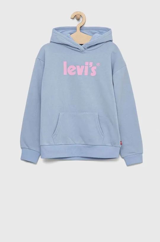 блакитний Дитяча кофта Levi's Для дівчаток